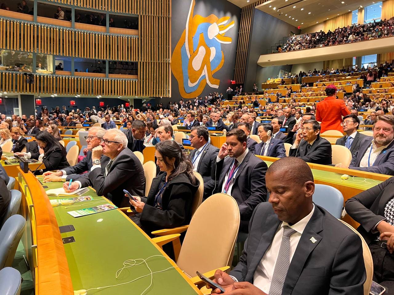 Em conferência da ONU Wilson Lima destaca avanços do Estado para levar água potável aos amazonenses 1 Fotos Diego Peres Secom